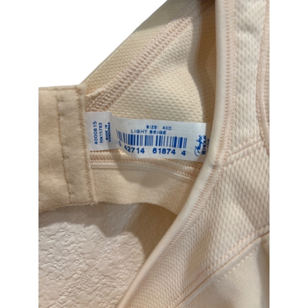 PLAYTEX 4159 Active Breathable Comfort Full Figure Wirefree 40D Nude - Picture 3 of 3